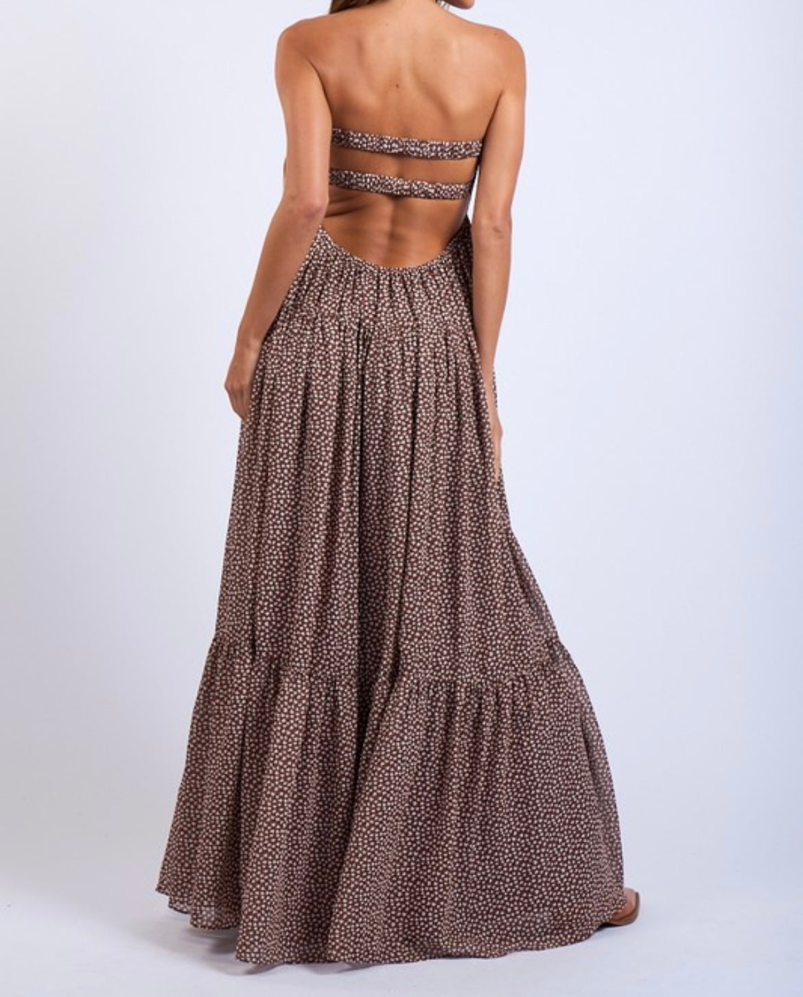 Brown Maxi Dress